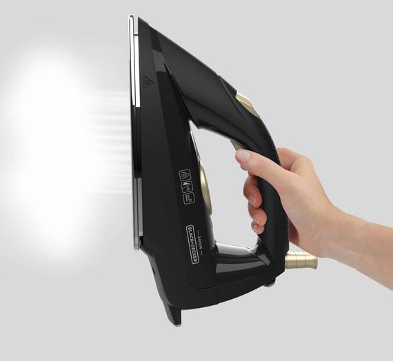 Утюг с парогенератором BLACK+DECKER BXSS2400E | Зображення 3