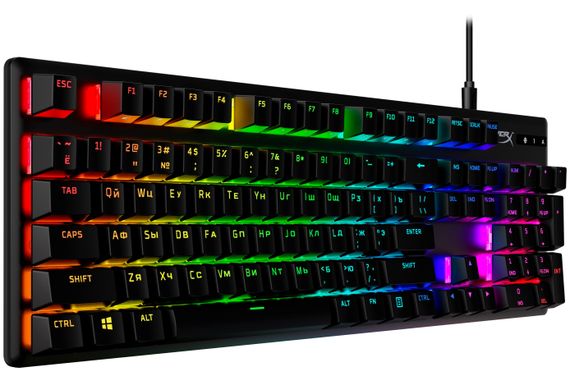 Клавіатура механічна HyperX Alloy Origins PBT 104key 639N3AA | Зображення 1