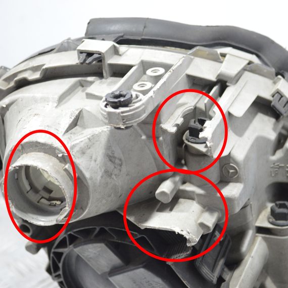 Фара ліва Mercedes C-Class W203 2000-2007 Фара передня ліва Мерседес в203 A2038200161 0301166201 | Зображення 4