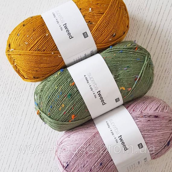 Шкарпеткова пряжа Rico Design Superba Tweed 4-х нитка, 05 | Зображення 3