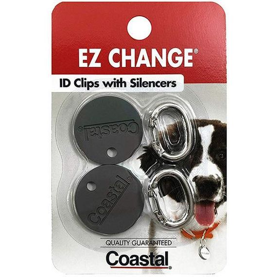 Coastal ez Change id Clip костал клипса с заглушкой на ошейник для собак