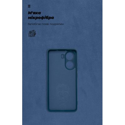 Чехол для мобильного телефона Armorstandart ICON Xiaomi Poco X7 Pro Camera cover Dark Blue (ARM82742) | Зображення 3