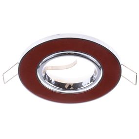 Светильник точечный HDL-DT 30 BROWN/CHR MR16