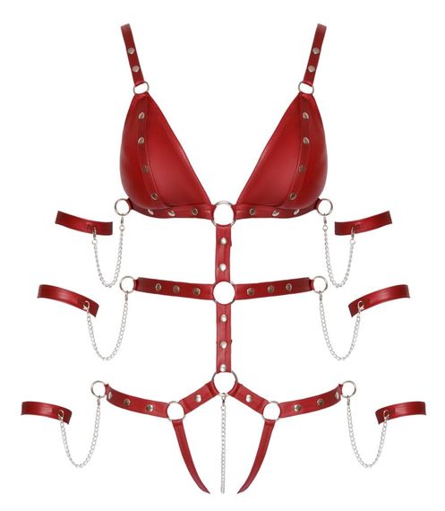Боди Orion Bad Kitty Strap Body 2480514 Красное XL | Зображення 2