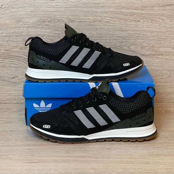 кросівки літні сітка Adidas Колір чорний, білий | Зображення 2