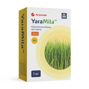 Добриво для газону комплексне 1кг Осінь Yara Mila
