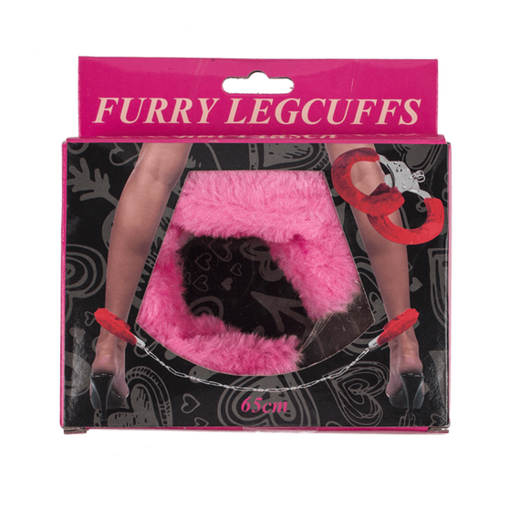 Поножі Plush Leg Cuffs Red Sex Aura | Зображення 2