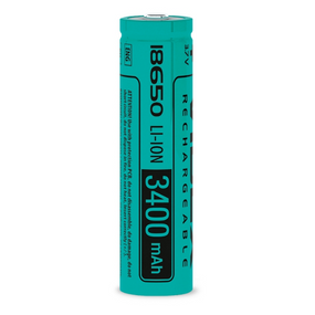 Акумулятор 18650 Li-lon 3,7V 3400mAh без захисту (бл-1шт) Videx