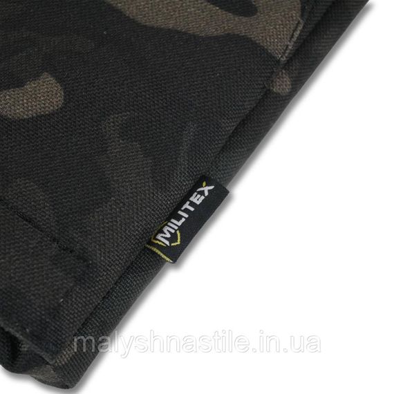 Каремат-сидушка Militex 20mm Cordura Black Multicam під броню | Зображення 2