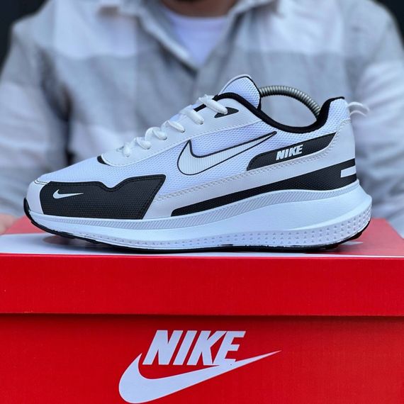 Кросівки Nike весна-літо колір  білий/чорний | Зображення 8