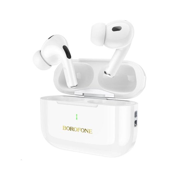 Беспроводные наушники BOROFONE BW59 Plus True wireless ANC noise reduction BT headset White