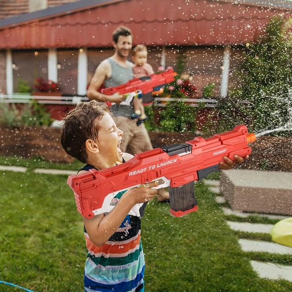 Водяной пистолет детский Combat Water Gun • Аккумуляторный водный бластер с автоматическим набором воды для летних игр | Зображення 5