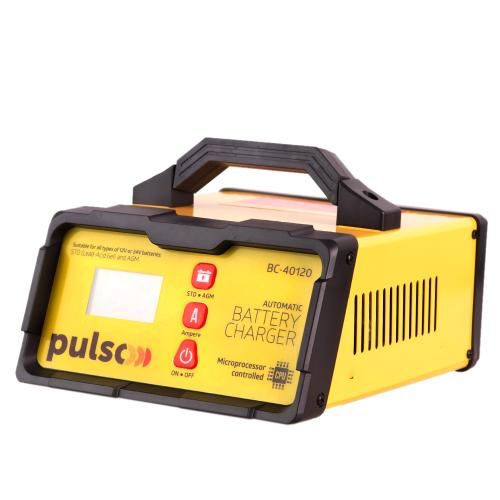Зарядний пристрій PULSO BC-40120 12&24V/2-5-10A/5-190AHR/LCD/Iмпульсний | Зображення 2