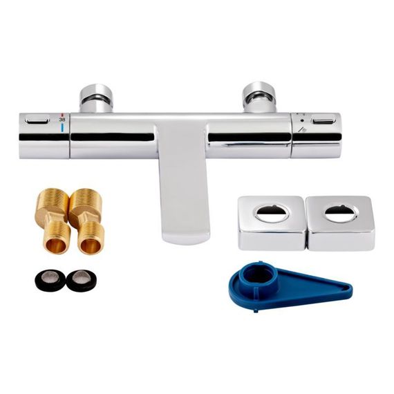 Смеситель для ванны Qtap Votice термостатический QVTC30T105GC Chrome | Зображення 6