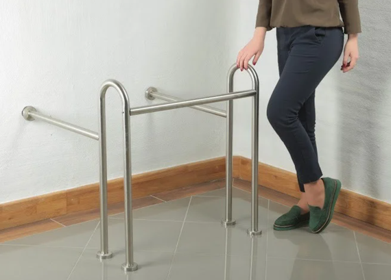 Поручень опорний під раковину Maxiflow для людей з обмеженими можливостями (4838.7080P.304.00) | Зображення 2