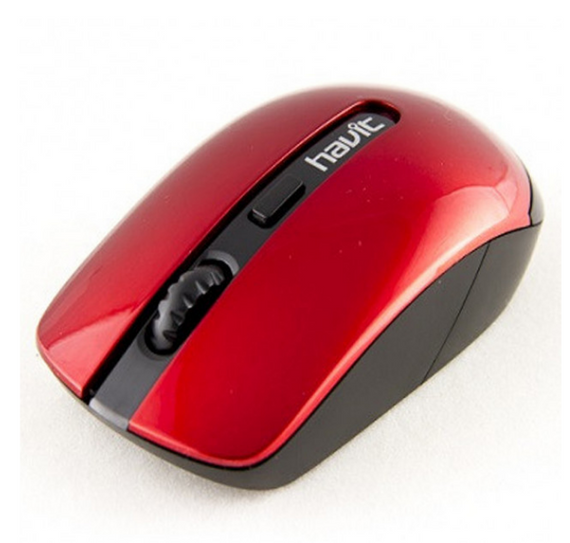 Мишка бездротова Havit HV-MS989GT чорний/червоний | Зображення 1