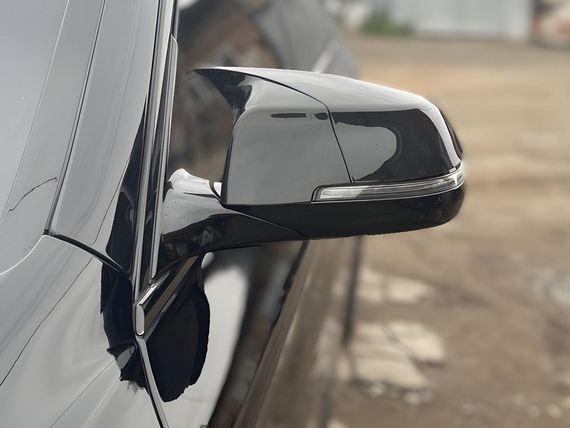 Накладки на Зеркала 2012-2015 M-Look (с Защелками, 2 шт) для BMW 7 серия F01/F02
