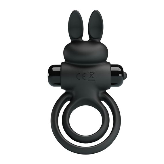 Ерекційне кільце - Pretty Love Vibrant Penis Ring III Black | Зображення 9