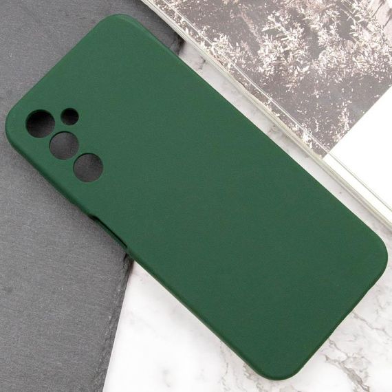Чохол Silicone Cover Lakshmi Full Camera (AAA) для Samsung Galaxy A16 4G/5G Зелений / Cyprus Green | Зображення 4