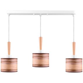 Люстра подвесная E14 40W WH (BKL-637S/3)