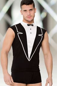 Рольовий костюм Softline Shirt and Shorts 4604 Чорний XL