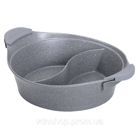 Алюмінієва каструля Ø 30 см Мармур з антипригарним покриттям сірий MGC HP-4-413G | Зображення 2