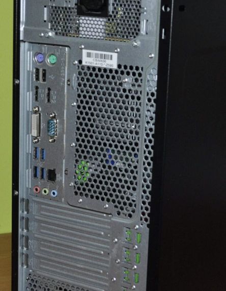Комп'ютер Fujitsu Esprimo P956 E94 Tower / Intel Core i5-6500 (4 ядра по 3.2 - 3.6 GHz) / 8 GB DDR4 / 120 GB SSD + 500 GB HDD / Intel HD Graphics 530 / DVD-ROM / Windows 11 Pro б/в + Подарунок Бездротова мишка + кабель живлення | Зображення 6