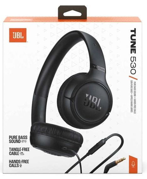 Гарнітура JBL TUNE 530 Black (JBLT530BLK) | Зображення 8