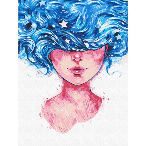 Картины по номерам "Звездное воображение" Идейка KHO4944 30х40см