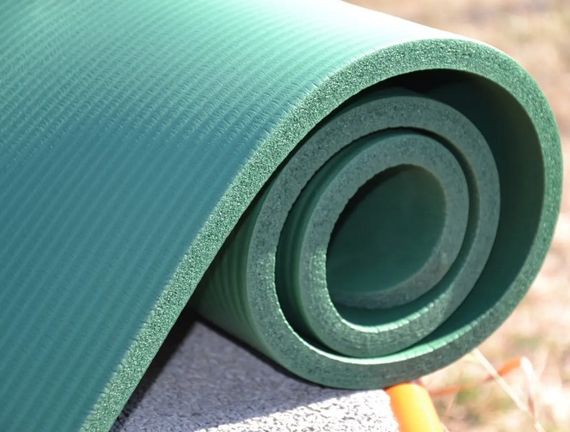 Килимок для йоги та фітнесу PowerPlay 4151 NBR Performance Mat Зелений (183x61x1.5) (PP_4151_Green) | Зображення 3