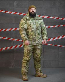 Зимовий тактичний костюм TASLAN Oblivion водонепроникний мультикам ВТ3759