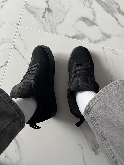 Кроссовки DC Court Graffik All Black , Вьетнам 6013 | Зображення 4