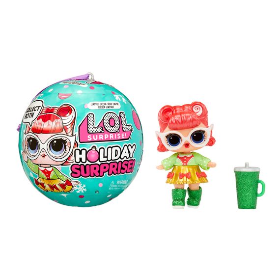 Ігровий набір з лялькою Красуня на дисплеї серії Holiday Surprise