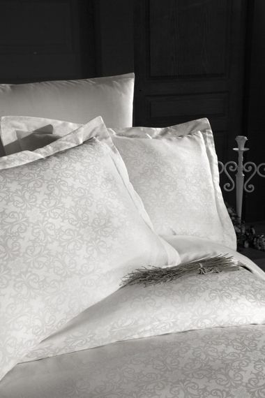 Постільна білизна First Choice Jacquard Satin 200x220 Lamone Cream | Зображення 3