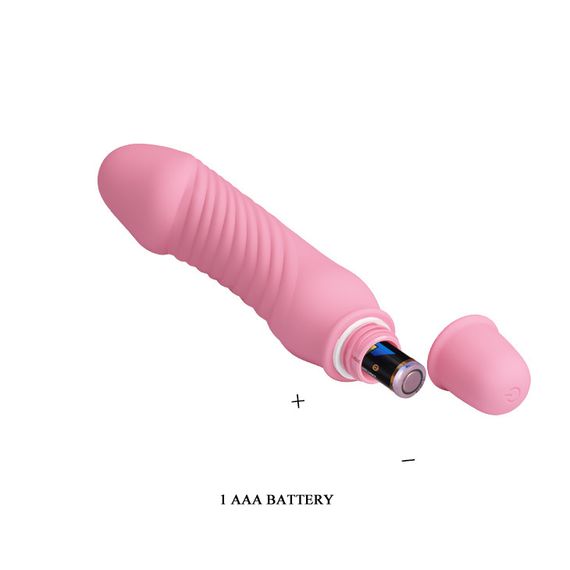 Вібратор - Pretty Love Stev Vibrator Light Pink Sex Aura | Зображення 7