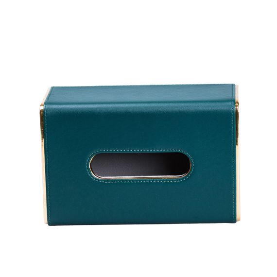 Салфетница на стол из эко-кожи 21 х 13.5 х 9.5 см зеленый HP9801GR | Зображення 5