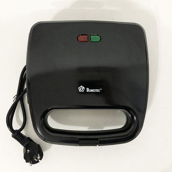 Сэндвичница DOMOTEC MS-7777, Электробутербродница, Сендвичница мультипекарь, Бутербродница электрическая | Зображення 7