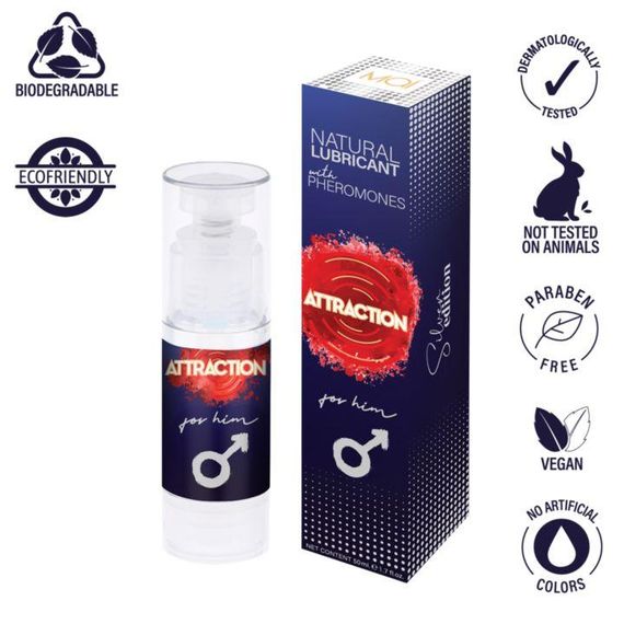 Лубрикант з феромонами - MAI Attraction For Him, 50 мл sexstyle