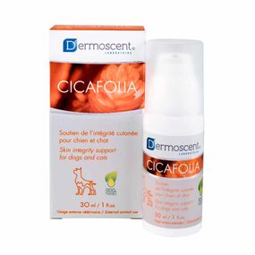 Гель-емульсія для відновлення шкіри у котів і собак Dermoscent Cicafolia 30 мл