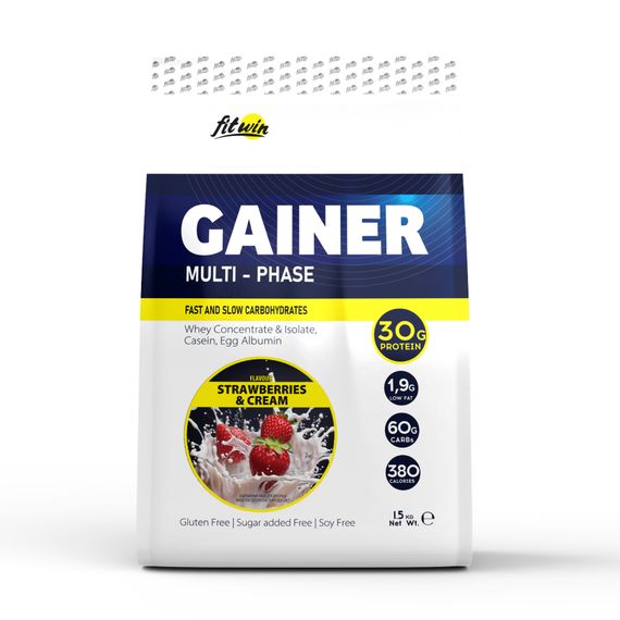 Gainer - 1500g (Strawberry and Cream)