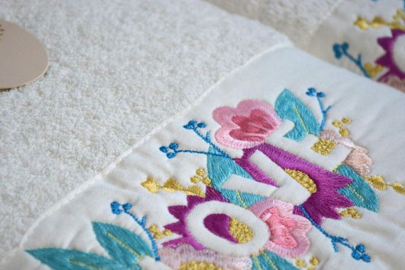 Подарунковий набір рушників La Maison, 3 шт. з ароматом Mina | Зображення 4