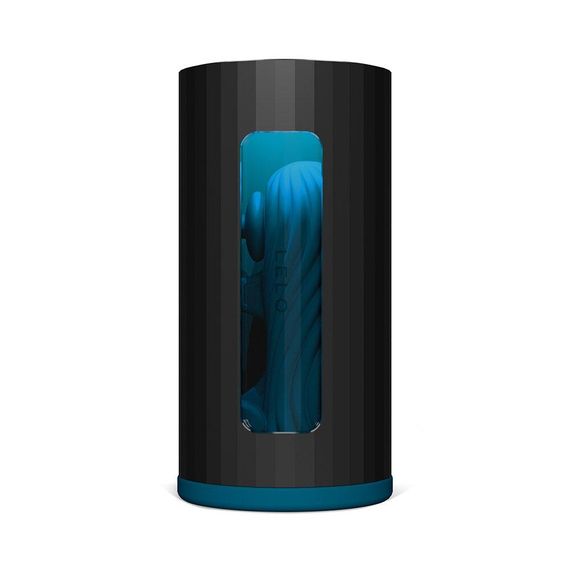 Смарт-мастурбатор LELO F1S V3 Teal, 2 мотори, 8 режимів, стимуляція звуковими хвилями Sex Aura