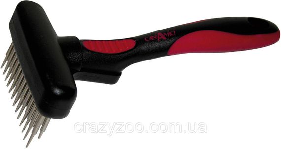 Грабли для собак и котов Croci Vanity с аммортизирующими высокими зубцами 2.7х9х17 см C6067441 | Зображення 2