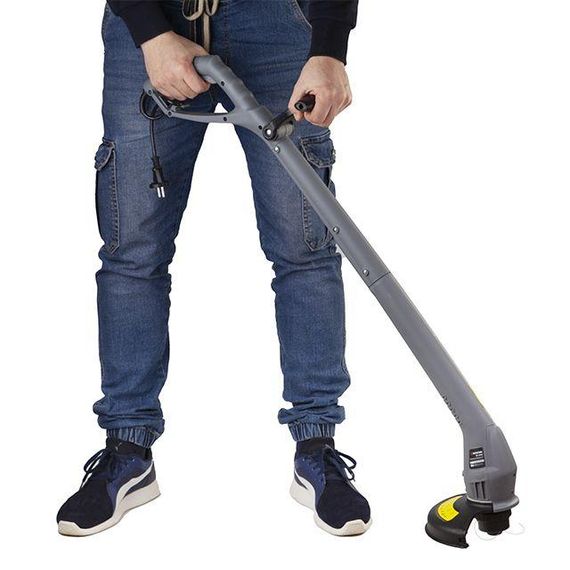 Тример електричний 250 Вт, 230 В ~ 50 Гц, 14000 об./хв, діаметр обертання волосіні 200 мм INTERTOOL DT-22431 | Зображення 5