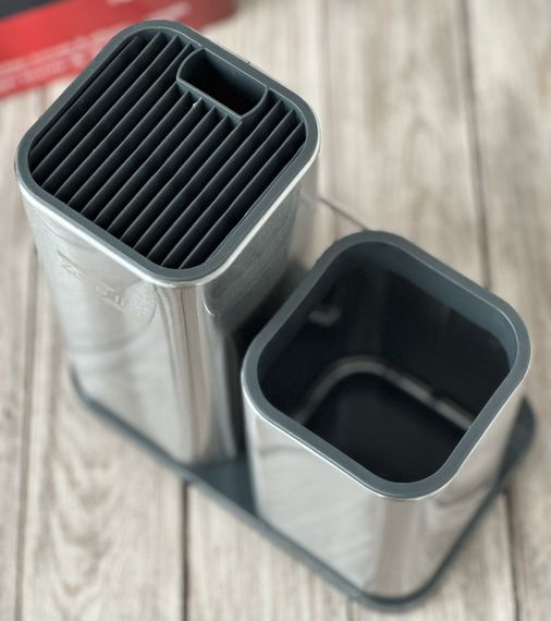 Набір кухонних ножів та принадлежностей Zepdine ZP-047 Колір червоний (43273-ZP-047_1320) | Зображення 9