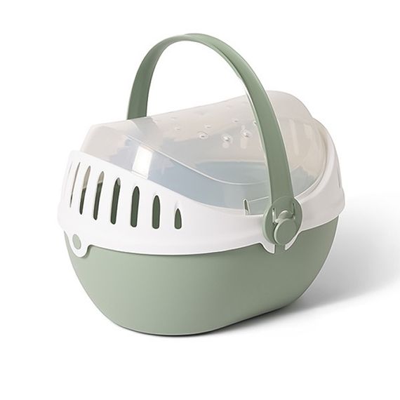 Переноска для гризунів Savic Elmo Medium, 30.5 х 24.5 х 20.5 см, оливковий