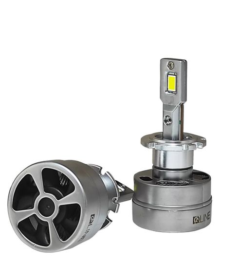 Лампи світлодіодні Qline Performance D2S/D2R 90W Canbus 9000Lm 6000K (2шт) | Зображення 1
