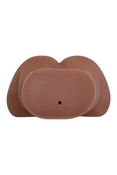 Мастурбатор анус і вагіна Zero Tolerance з ерекційним кільцем, коричневий sexstyle | Зображення 7