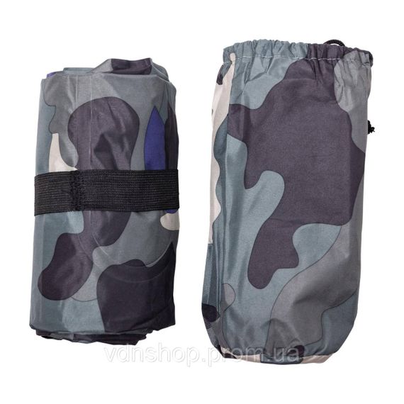 Матрац для намету надувний похідний 190х55х3 см туристичний матрац Хакі SJ-0084KH | Зображення 7