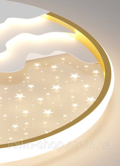 Люстра потолочная LED 2359-500-wh-gd-k Золото 6х51х51 см. | Зображення 3